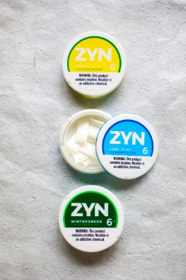 this is a photo of zyn nicotine pouches