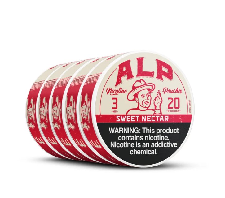 alp sweet nectar 3mg nicotine pouches